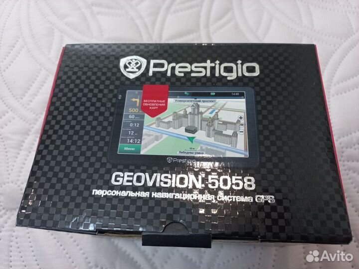 Gps навигатор prestigio 5058