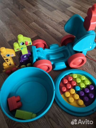 Конструктор mega bloks неуклюжий слон