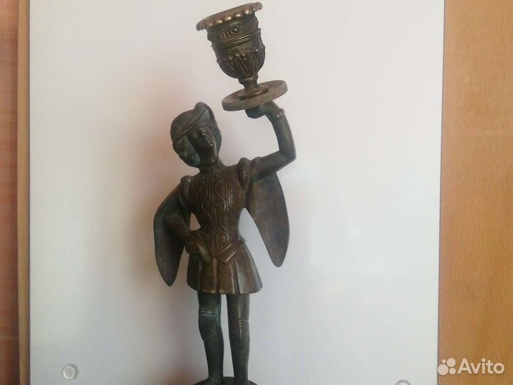 Подсвечник бронза