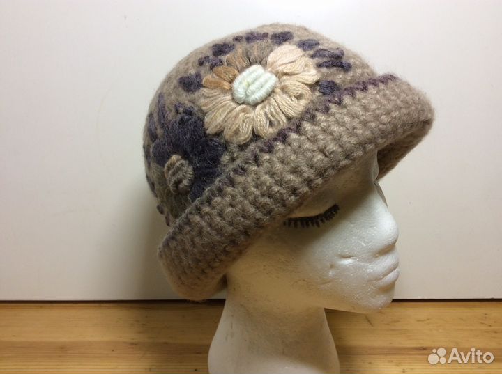 Авторская шляпка в стиле прованс, 54-57, арт 210