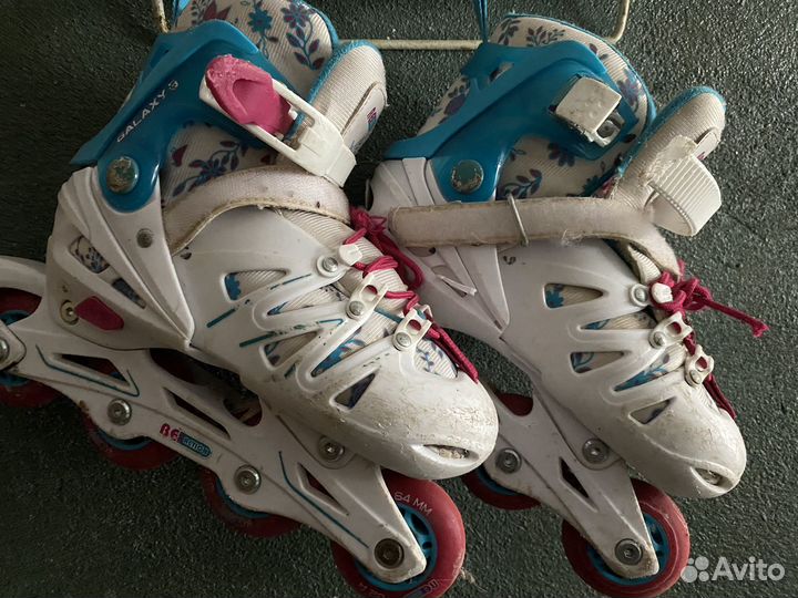 Роликовые коньки детские раздвижные