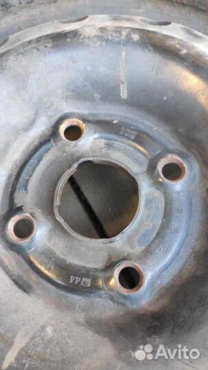 Штампованный диск r15