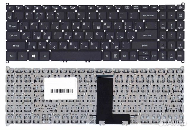 Клавиатура для Acer A315-54, A315-55, A515-54