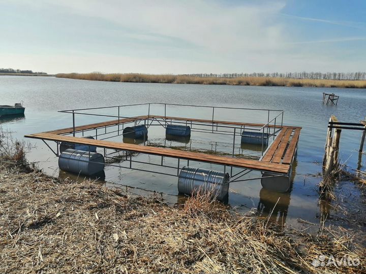 Садки для разведения рыбы