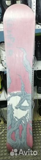 Сноуборд с креплениями 155 см Kemper