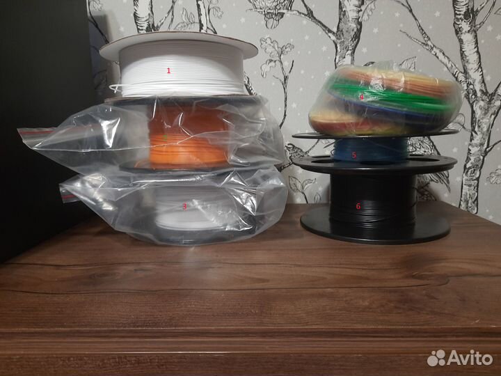 3D принтер flyingbear ghost 6 + пластик