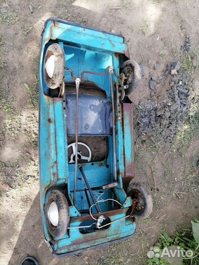 Детская педальная машина СССР