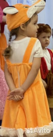 Новогодний карнавальный костюм лисички