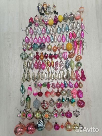 Елочные игрушки СССР