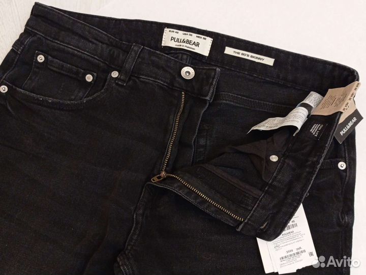Pull & Bear W32/L32 новые джинсы skinny