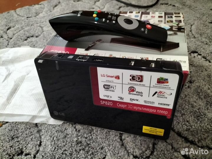 Мультимедийный плеер LG SP820 wi-fi