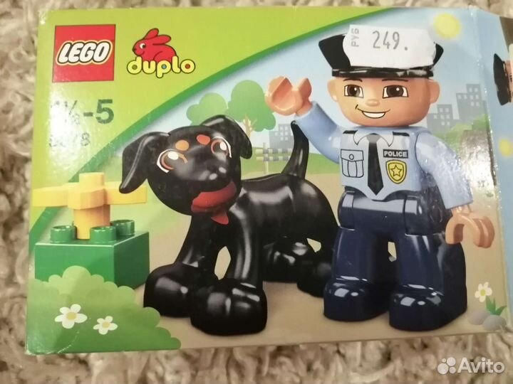 Lego duplo полицейский
