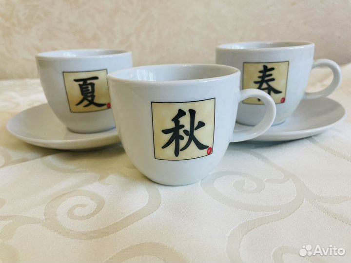 Сервизы чай/кофе, тарелочки