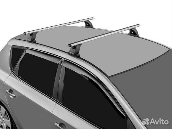 Багажник в штатные места Mazda CX-9 II, 2016+ бс3