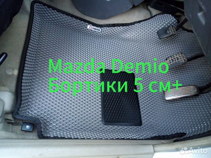 Эва Ева коврики с бортами в салон авто