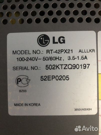 Телевизор LG на запчасти