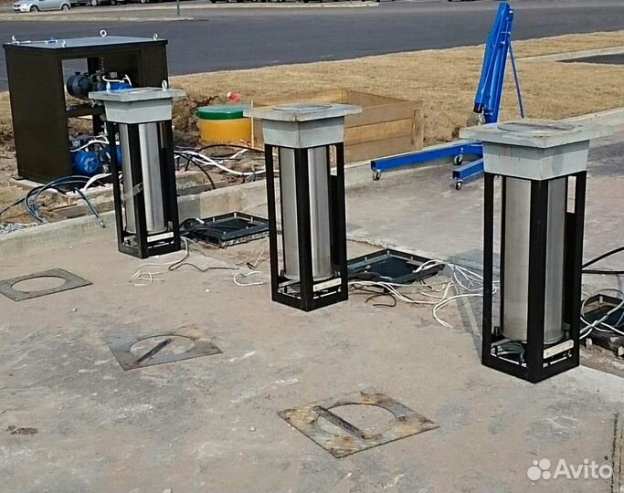 Ремонт боллардов (дорожных блокираторов)