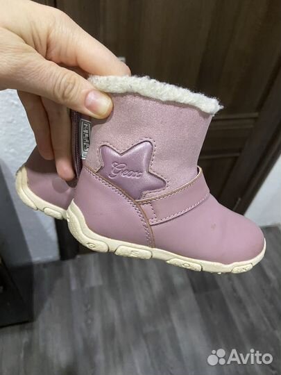 Демисезонные ботинки geox 22