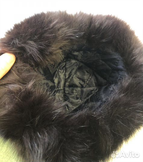 Шапка женская песец