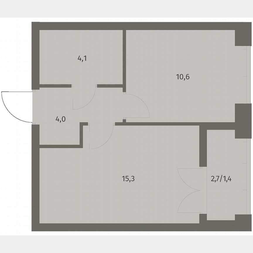 1-к. квартира, 35,4 м², 7/11 эт.