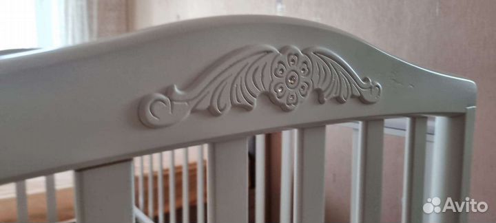 Детская кроватка Гандылян + матрац + мобиль