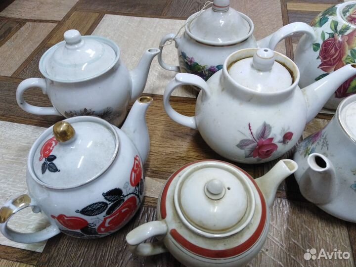 Чайник заварочный фарфоровый СССР