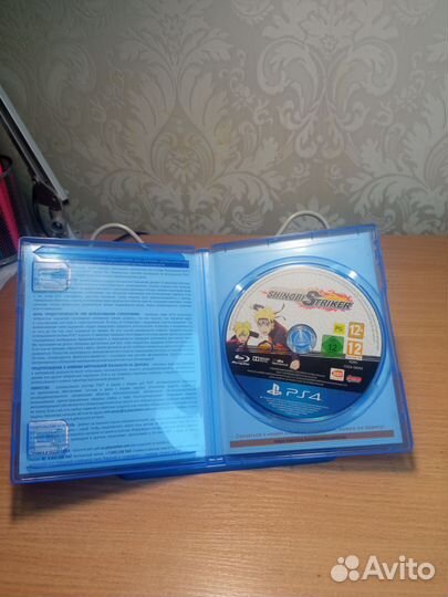 Диски на ps4 Naruto to Boruto shinibi striker