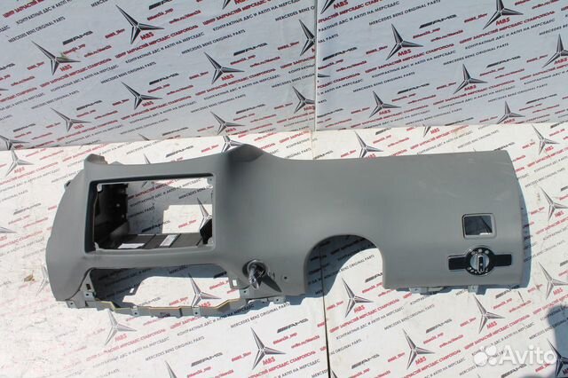 Торпедо нижняя часть серая w221 мерседес