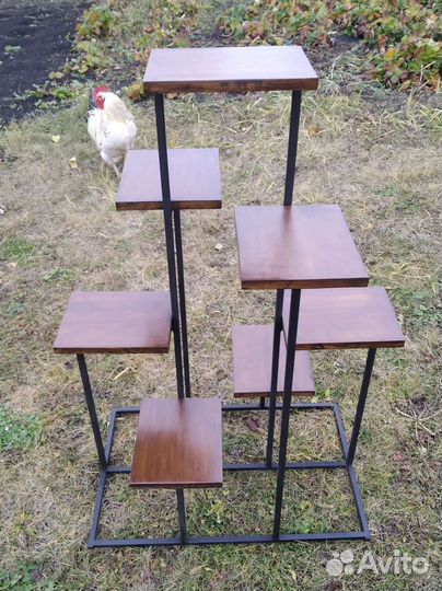 Полка для цветов напольная