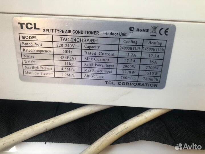 Внутренние блоки сплит-системы