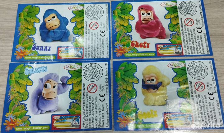 Вкладыши из киндер