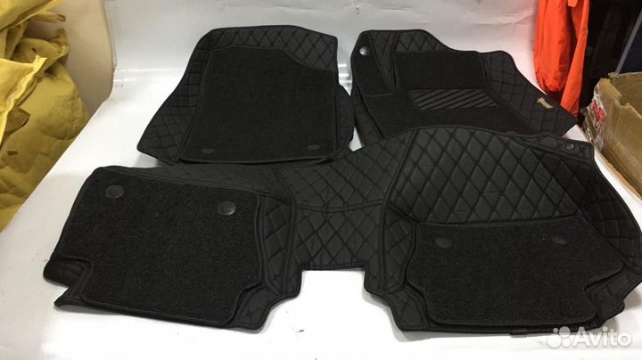 3D Коврики Toyota Land Cruiser Салон Багажник Экок