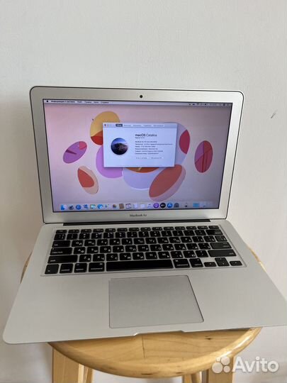 Ноутбук Macbook air 13 mid 2013