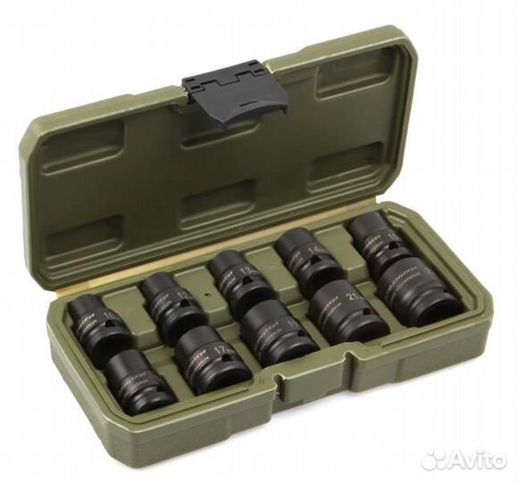 Набор головок ударных 10пр. 1/2