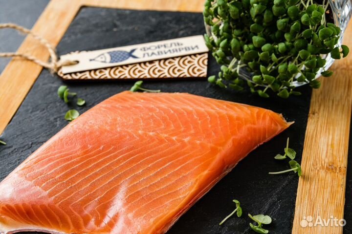 Форель малосольная