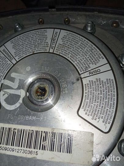 Volvo s60. V40 AirBag в рулевое колесо