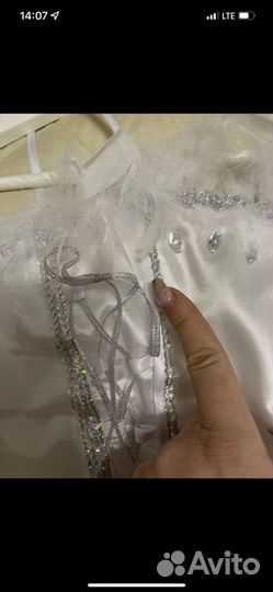 Костюм белый ангел для девочки