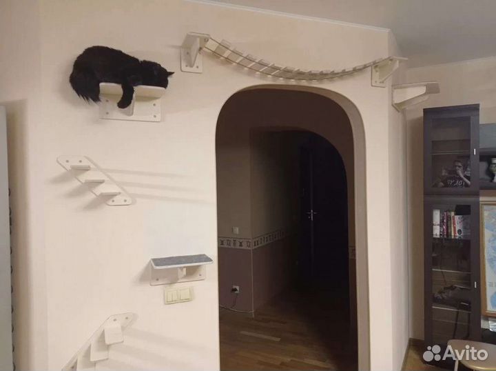 Настенный игровой комплекс для кошек