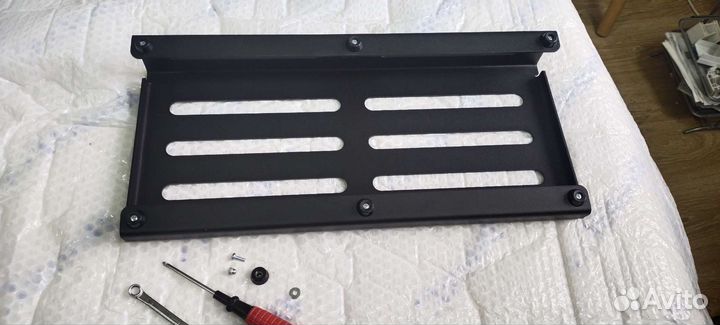 Педалборд алюминий PV мод 2 с лого 220х500