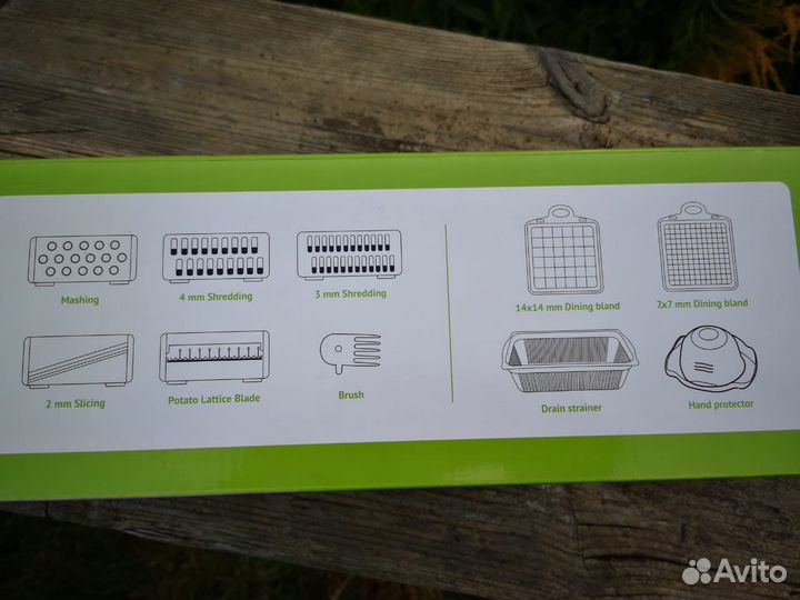 Овощерезка, терка, измельчитель 13в1
