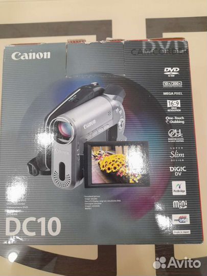Видеокамера canon DC -10