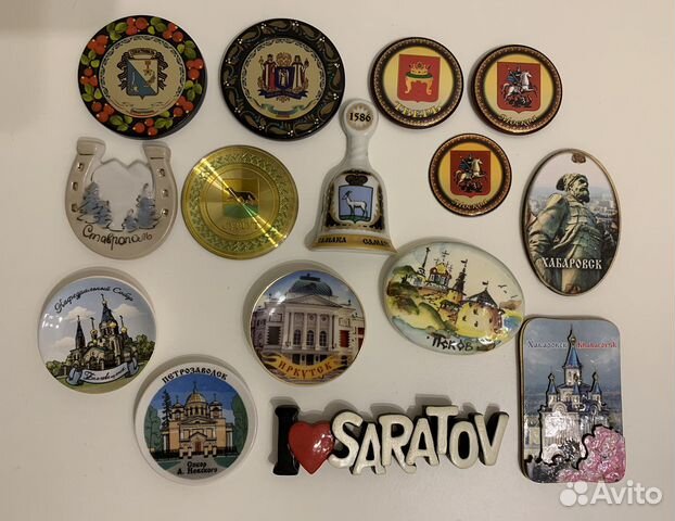 Магнитики городов России