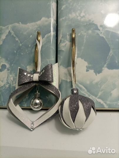 Новогодние украшения ручной работы