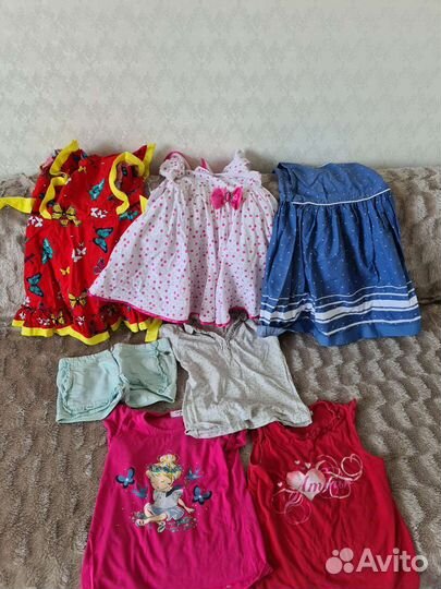 Вещи пакетом на девочку 4-5 лет
