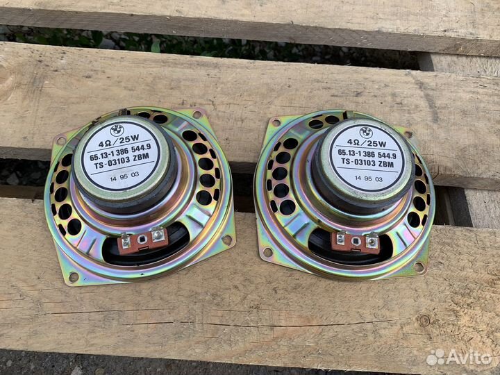 Динамики штатной аудиосистемы BMW E32 E34 25 Вт