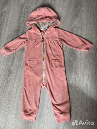 Флисовый комбинезон