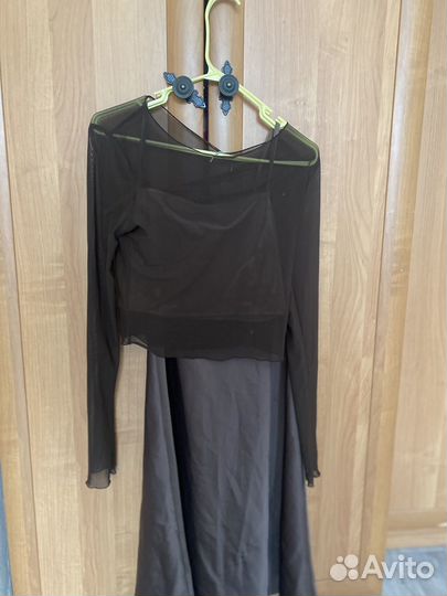 Костюм топ с юбкой