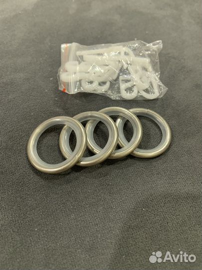 Кольца для штор бесшумные