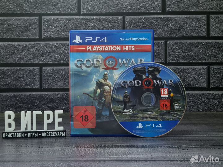 Игра God Of War (Русские субтитры) (PS4)