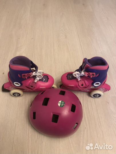 Детские ролики и защита